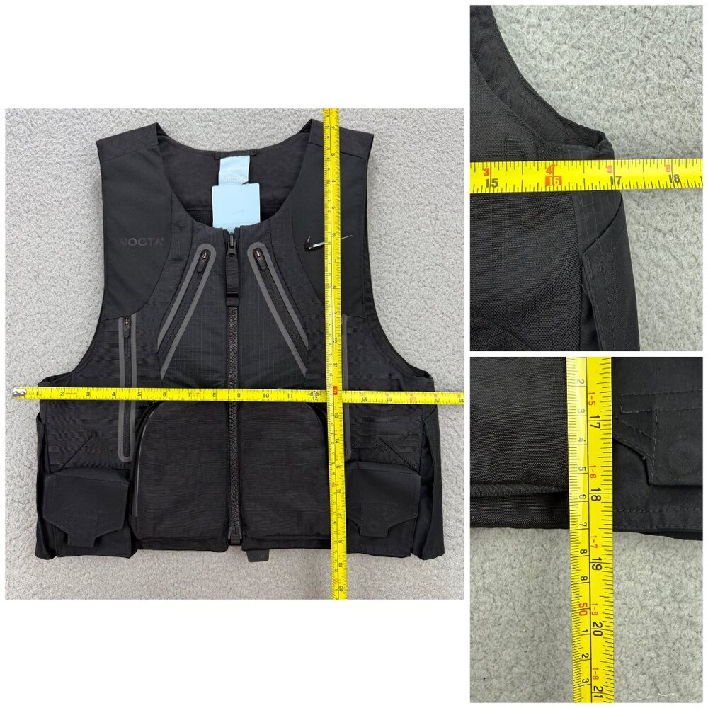 Nike Nocta Tactical Vest Mens Extra Small XS Black Utility Military Drake OVO 3 - Picture 8 of 8